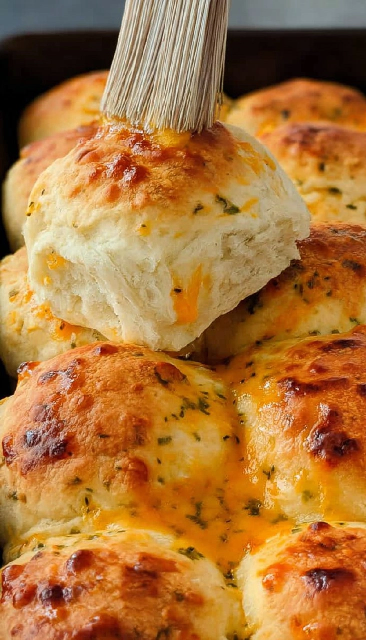 Cheesy Cowboy Butter Dinner Rolls