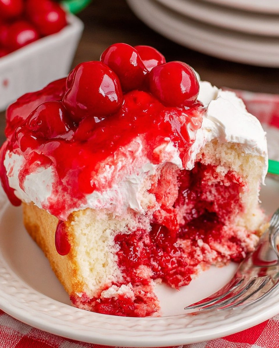 Cherry Poke Cake