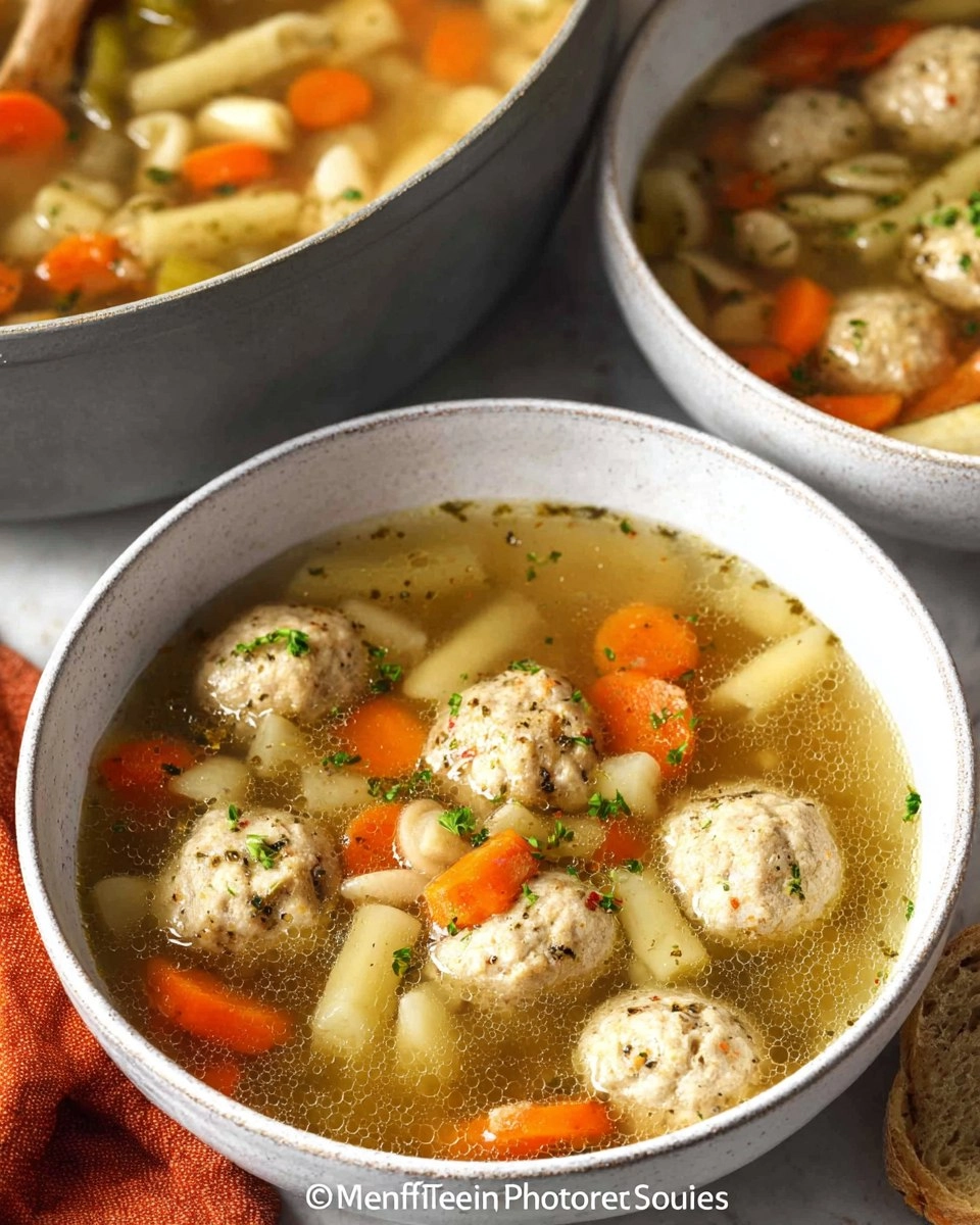 Chicken Meatball Soup