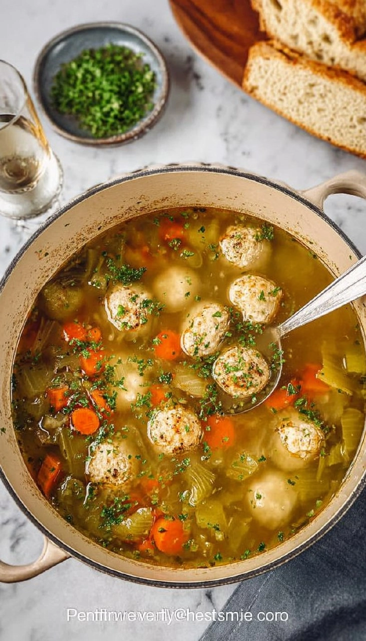 Chicken Meatball Soup