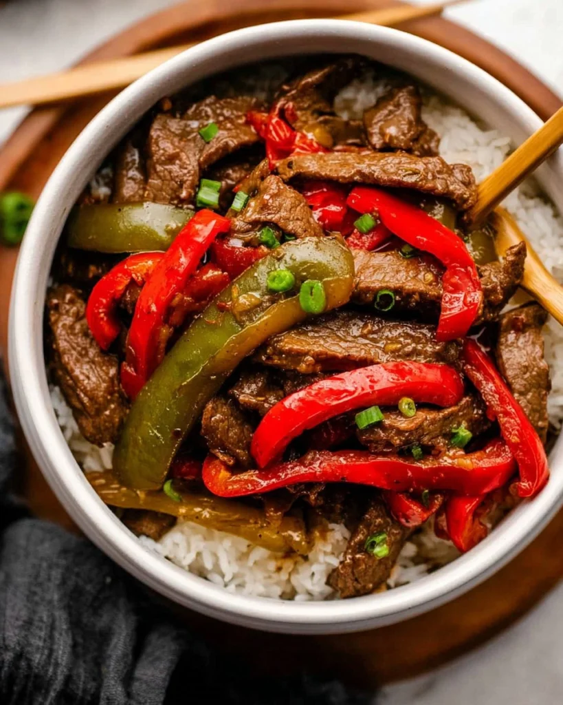 Crockpot-Pepper-Steak-Recipe