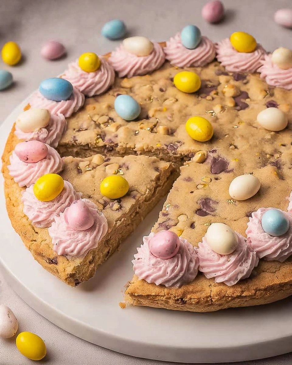 Easter Mini Egg Cookie Cake