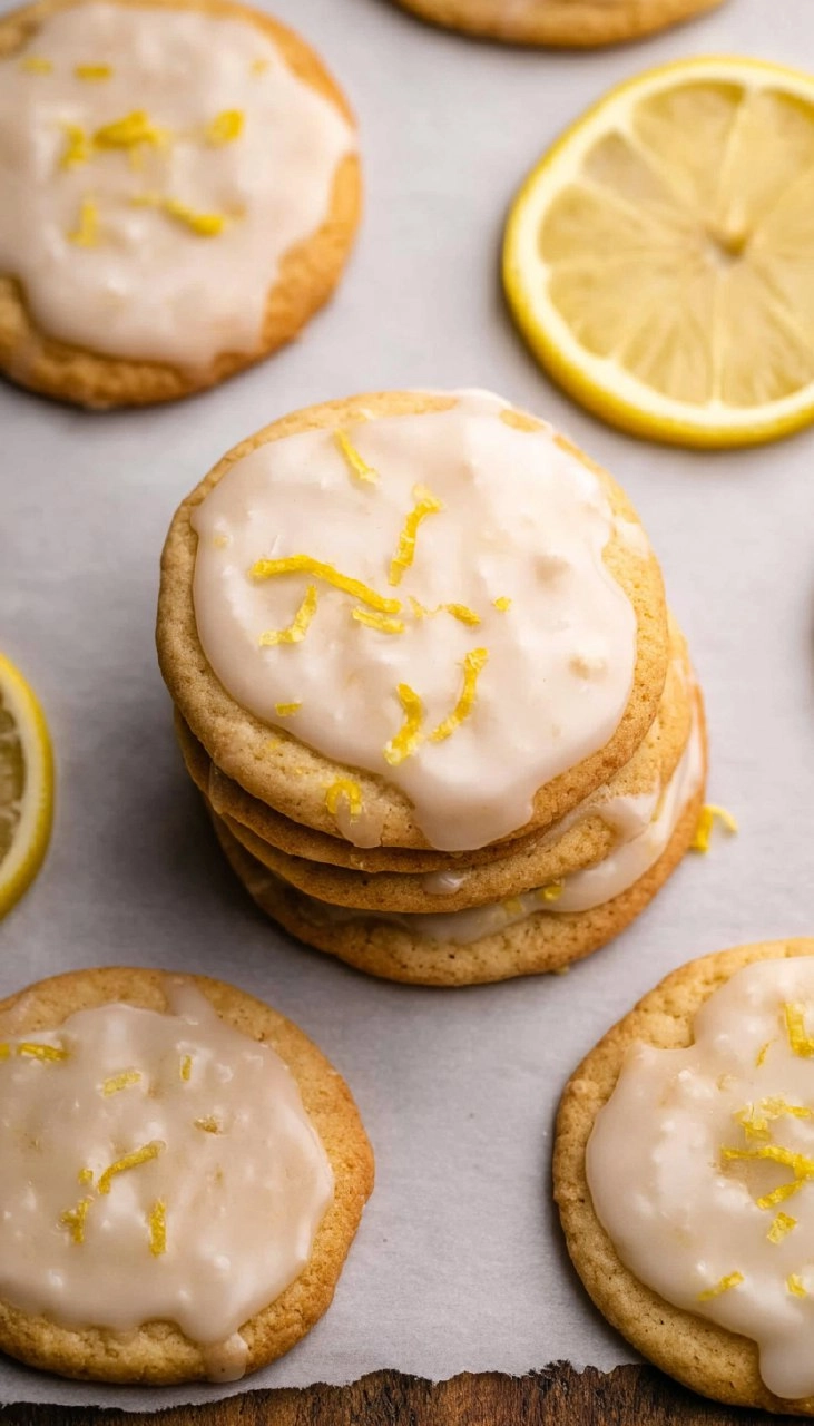 Glazed Lemon Cookies