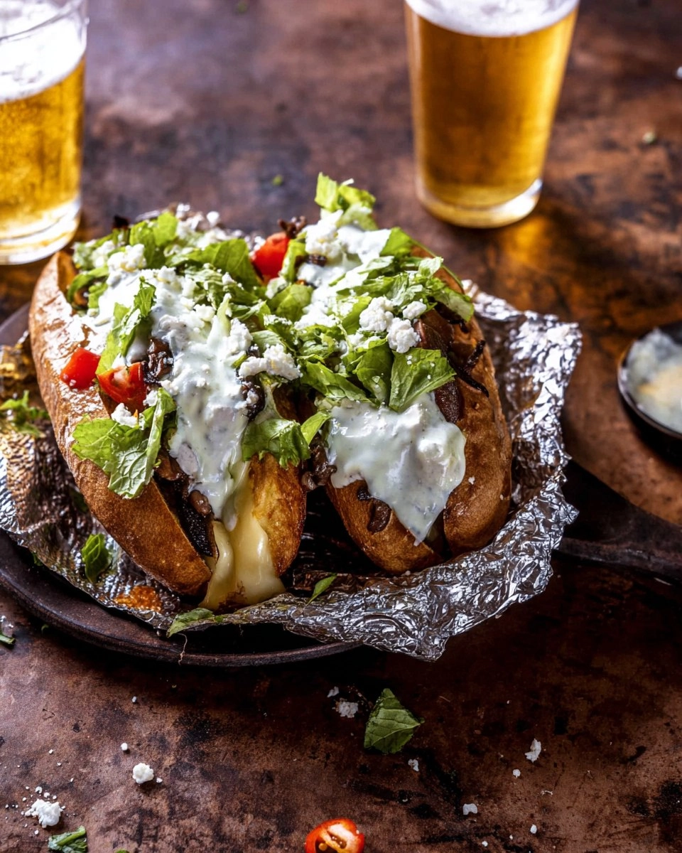 Greek Feta and Melty Gouda Cheesesteak