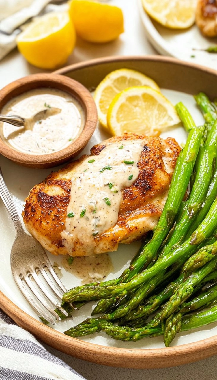 Lemon Chicken with Asparagus