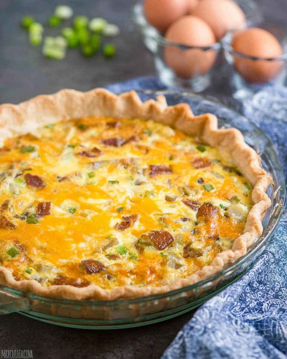 Loaded Baked Potato Quiche