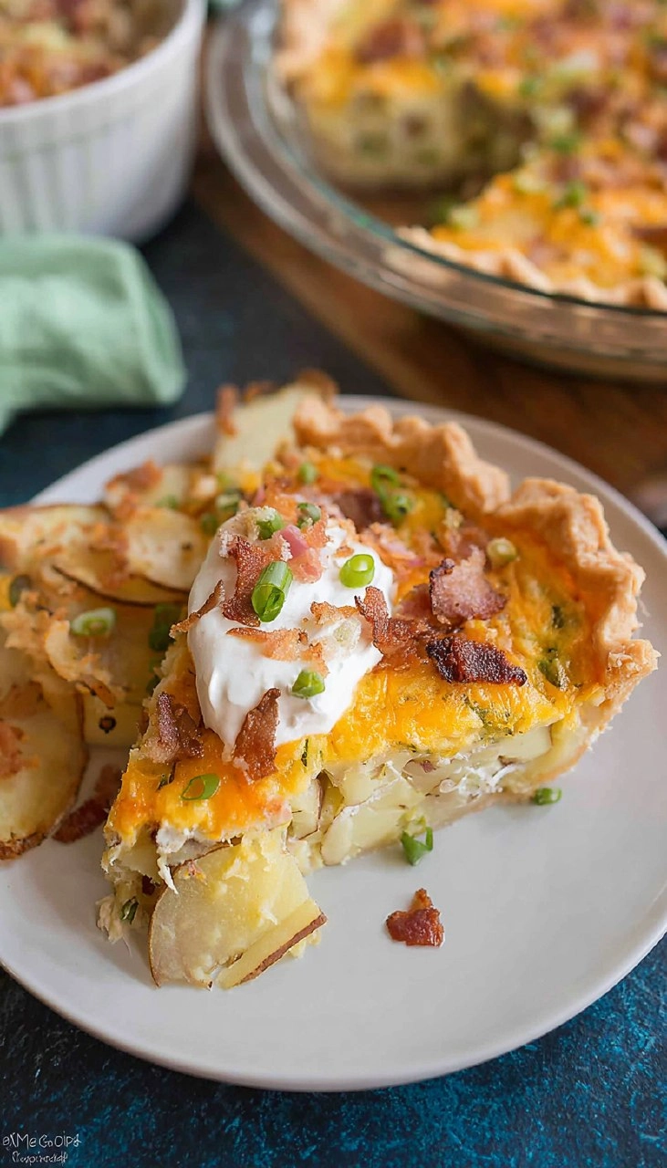 Loaded Baked Potato Quiche