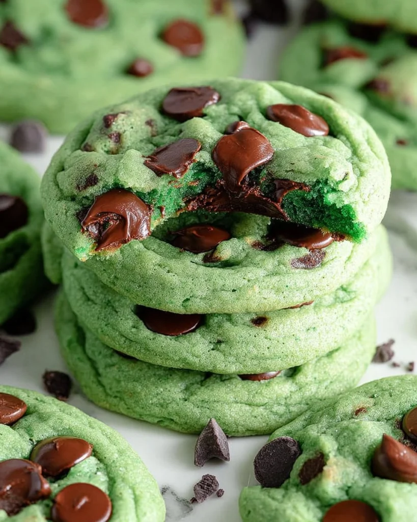 Mint-Chocolate-Chip-Cookies-Recipe