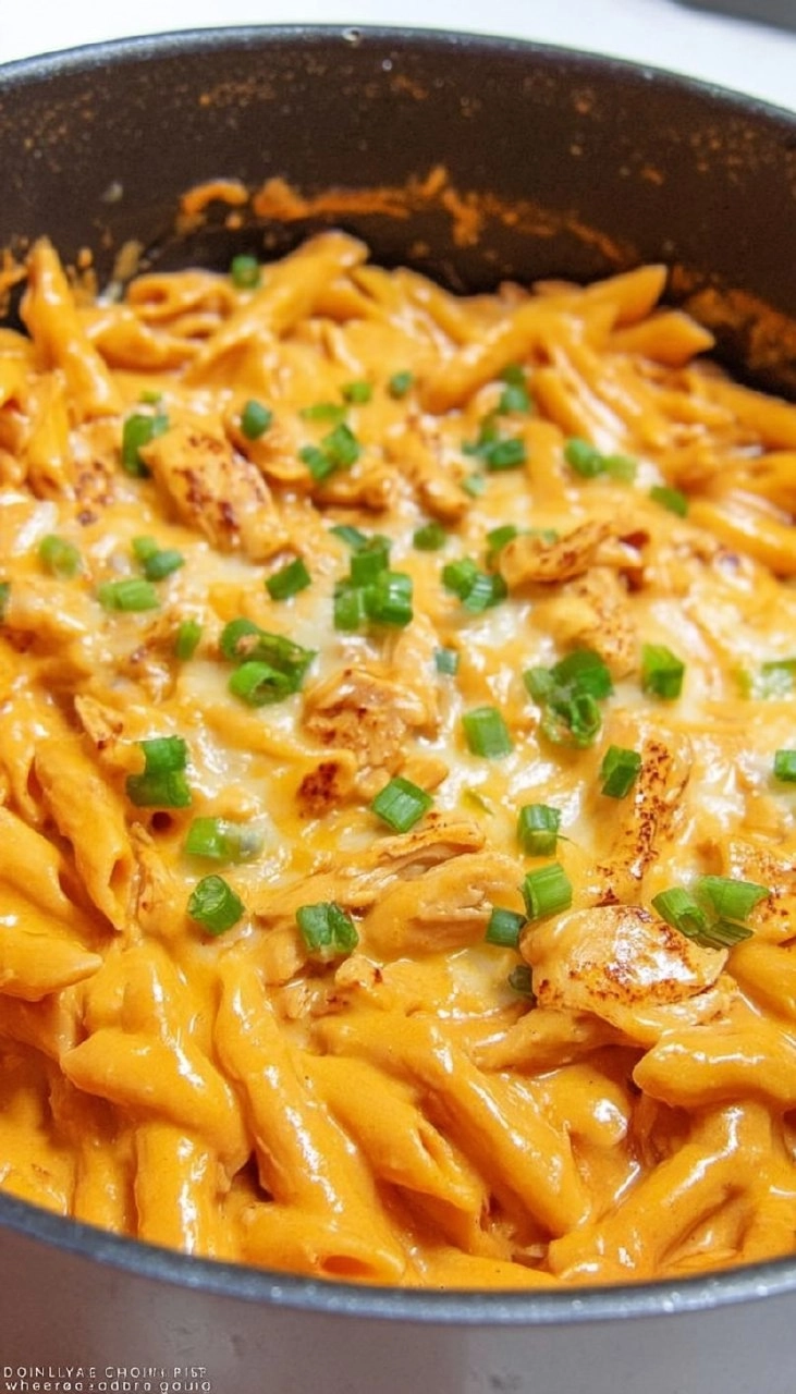 One Pot Cheesy Chicken Pasta
