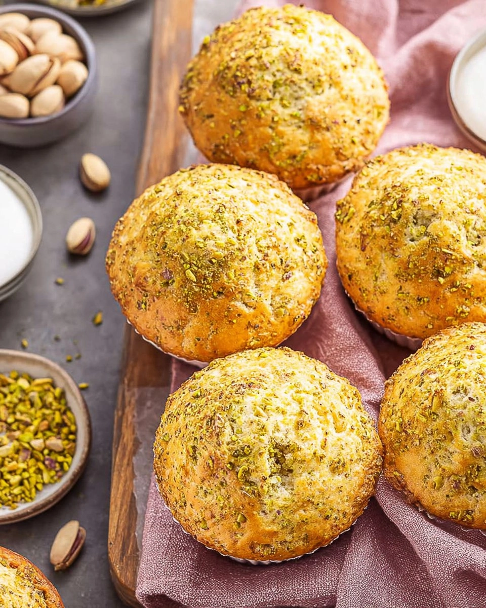 Pistachio Muffins
