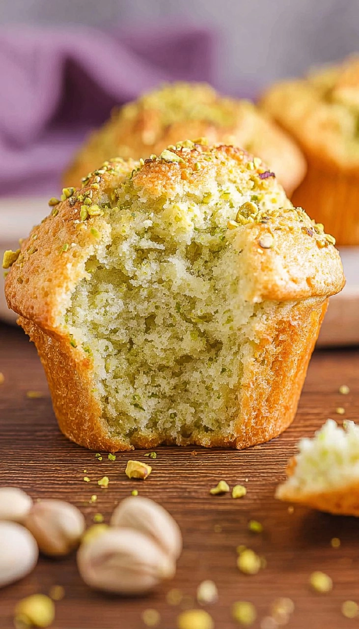 Pistachio Muffins