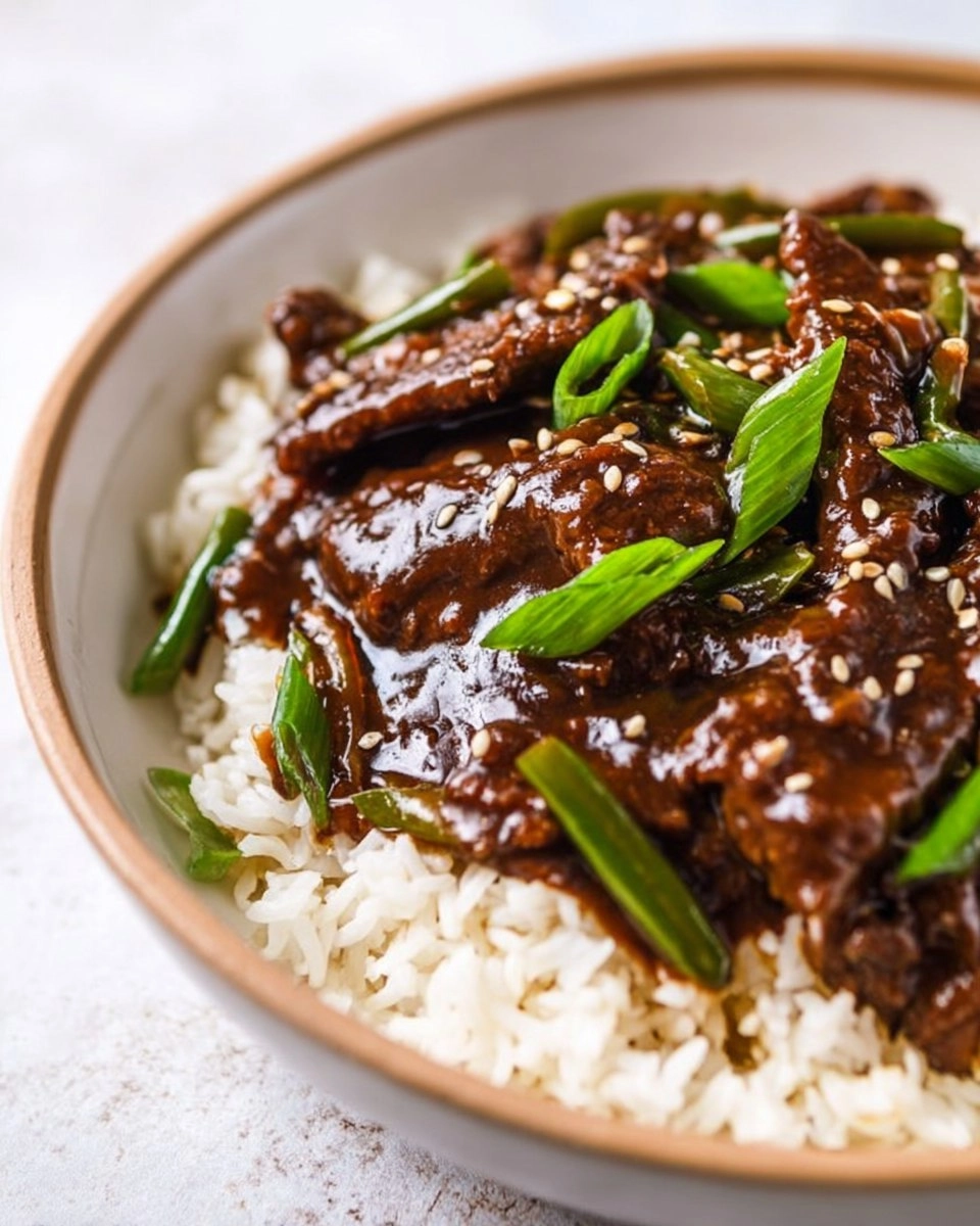 Slow Cooker Mongolian Beef