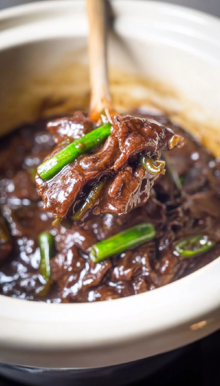 Slow Cooker Mongolian Beef