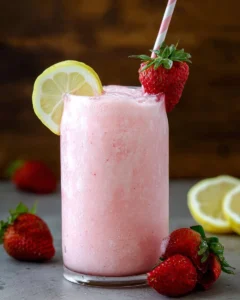 Strawberry-Lemonade-Milkshake-Recipe