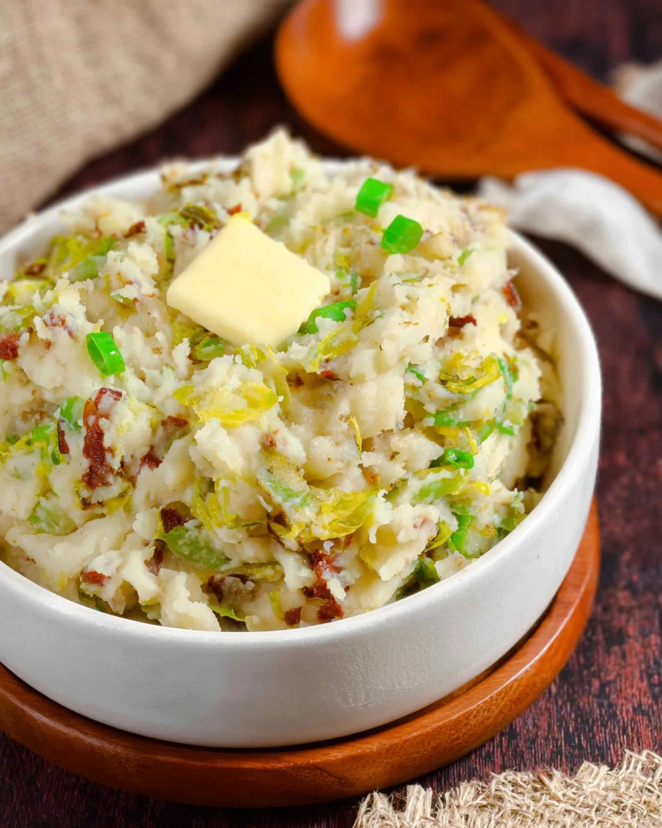 Colcannon Traditional Irish Mashed Potatoes