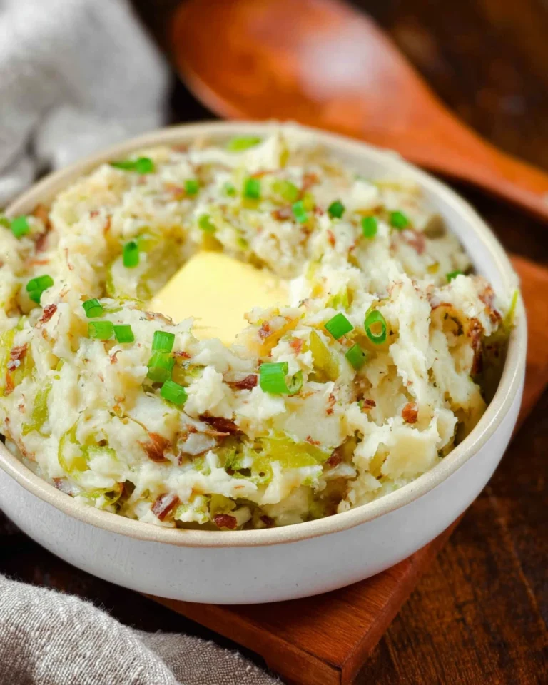 Best Colcannon Traditional Irish Mashed Potatoes Recipe