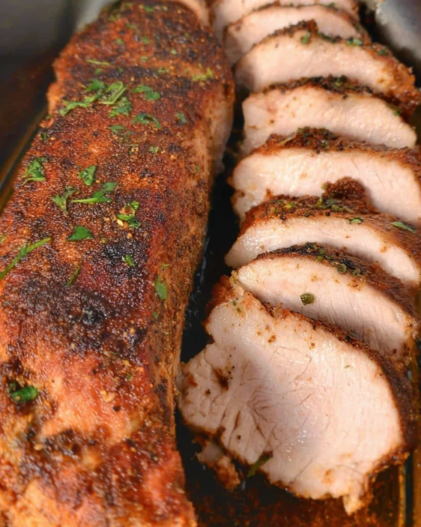 Roasted Pork Tenderloin with Pork Rub