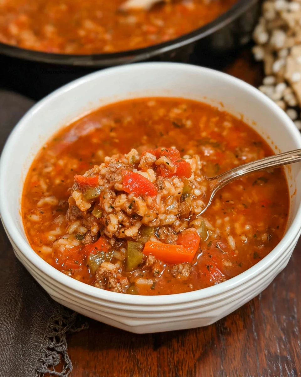 Stuffed Peppers Soup
