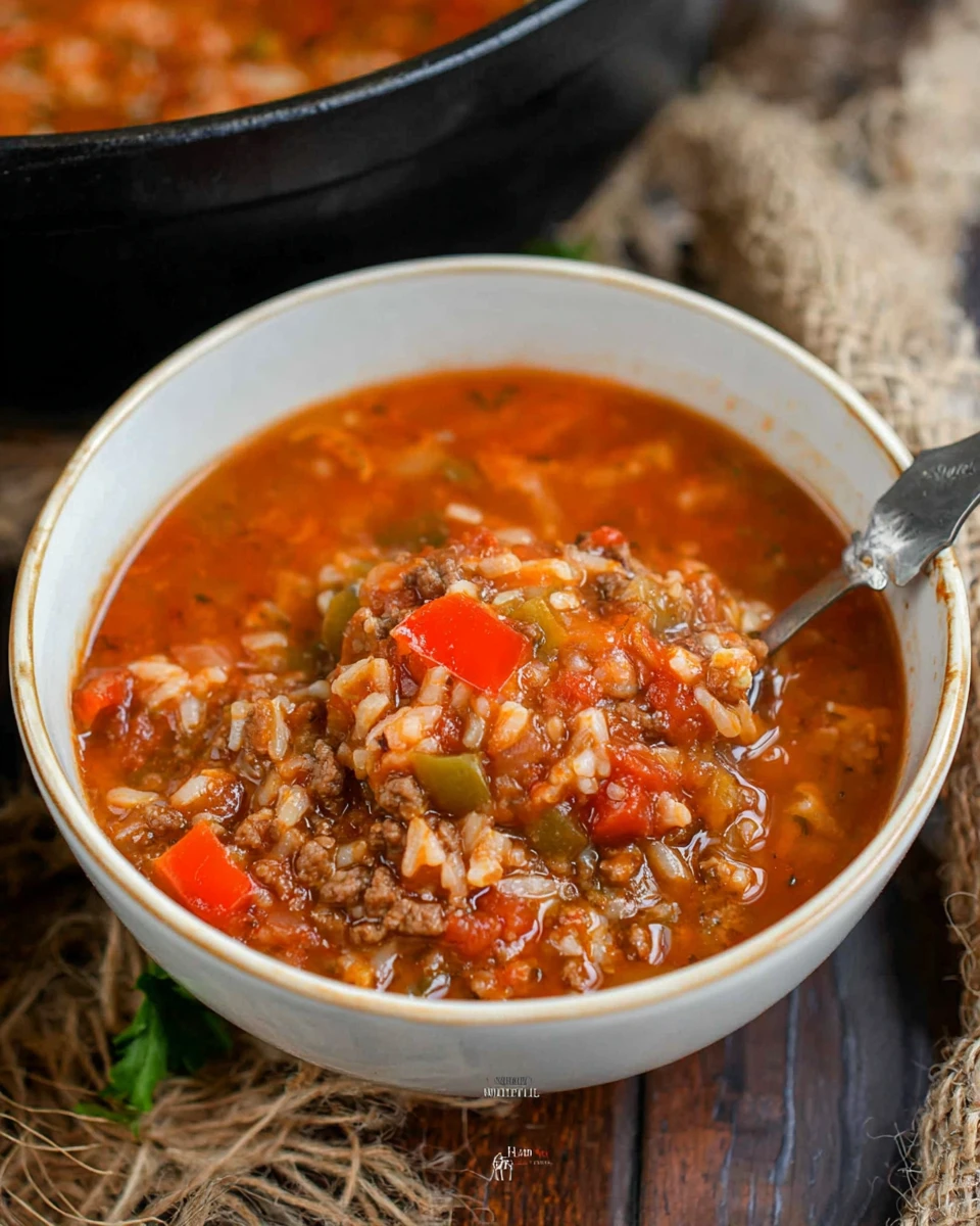 Stuffed Peppers Soup