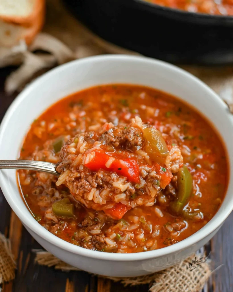 Stuffed Peppers Soup