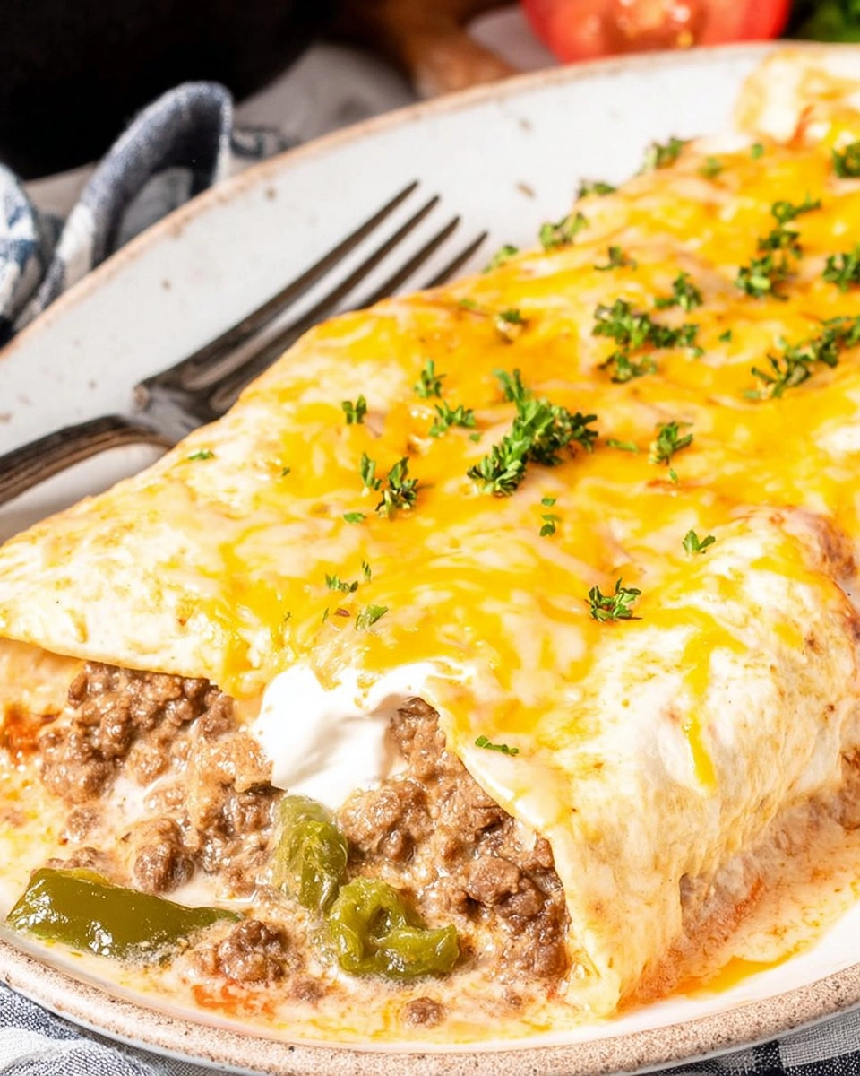 Beef Enchiladas
