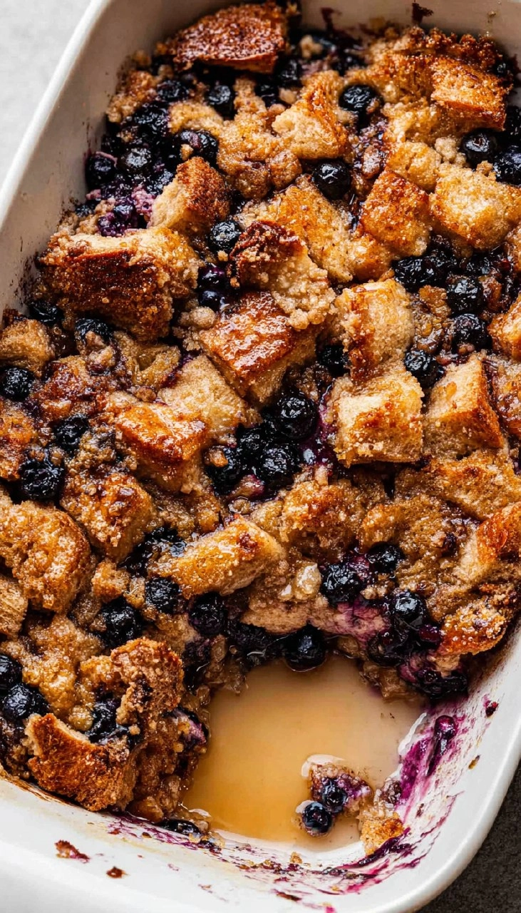 Blueberry French Toast Casserole