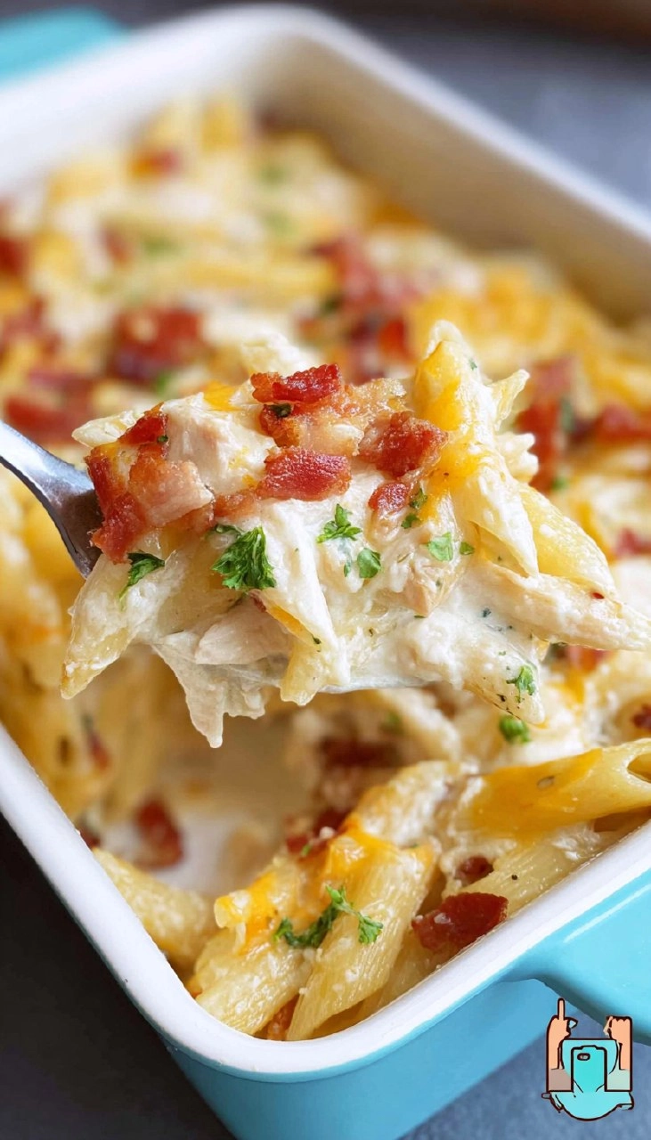 Chicken Bacon Ranch Casserole