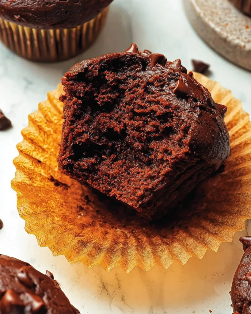 Chocolate-Banana-Muffins-Recipe
