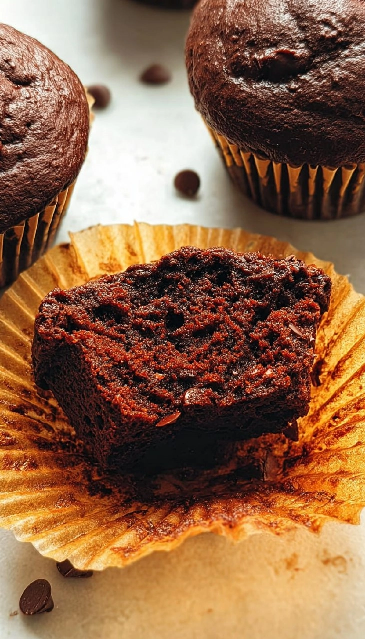 Chocolate Banana Muffins