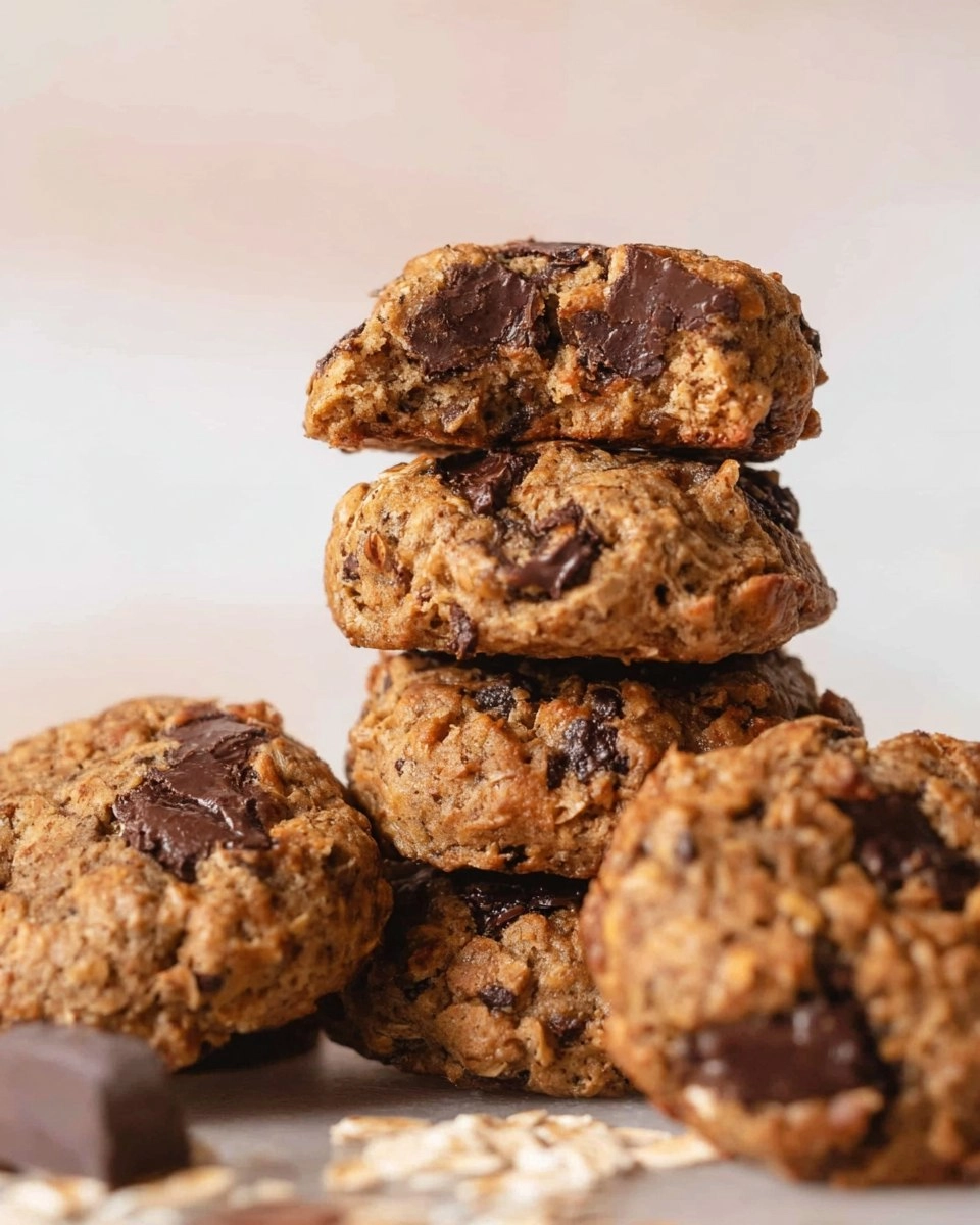 Chocolate Peanut Butter Breakfast Cookies