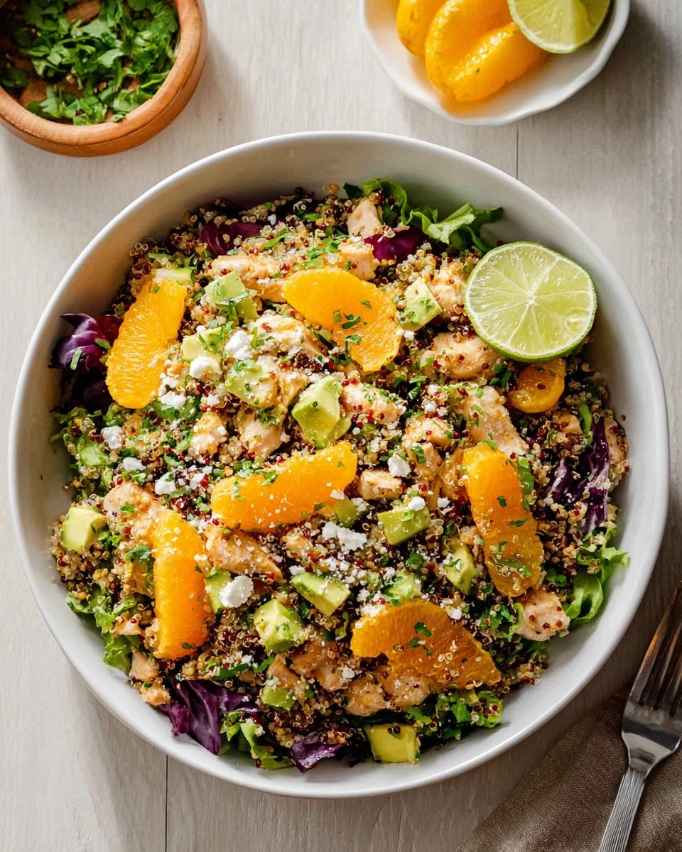 Citrus Chicken Quinoa Salad