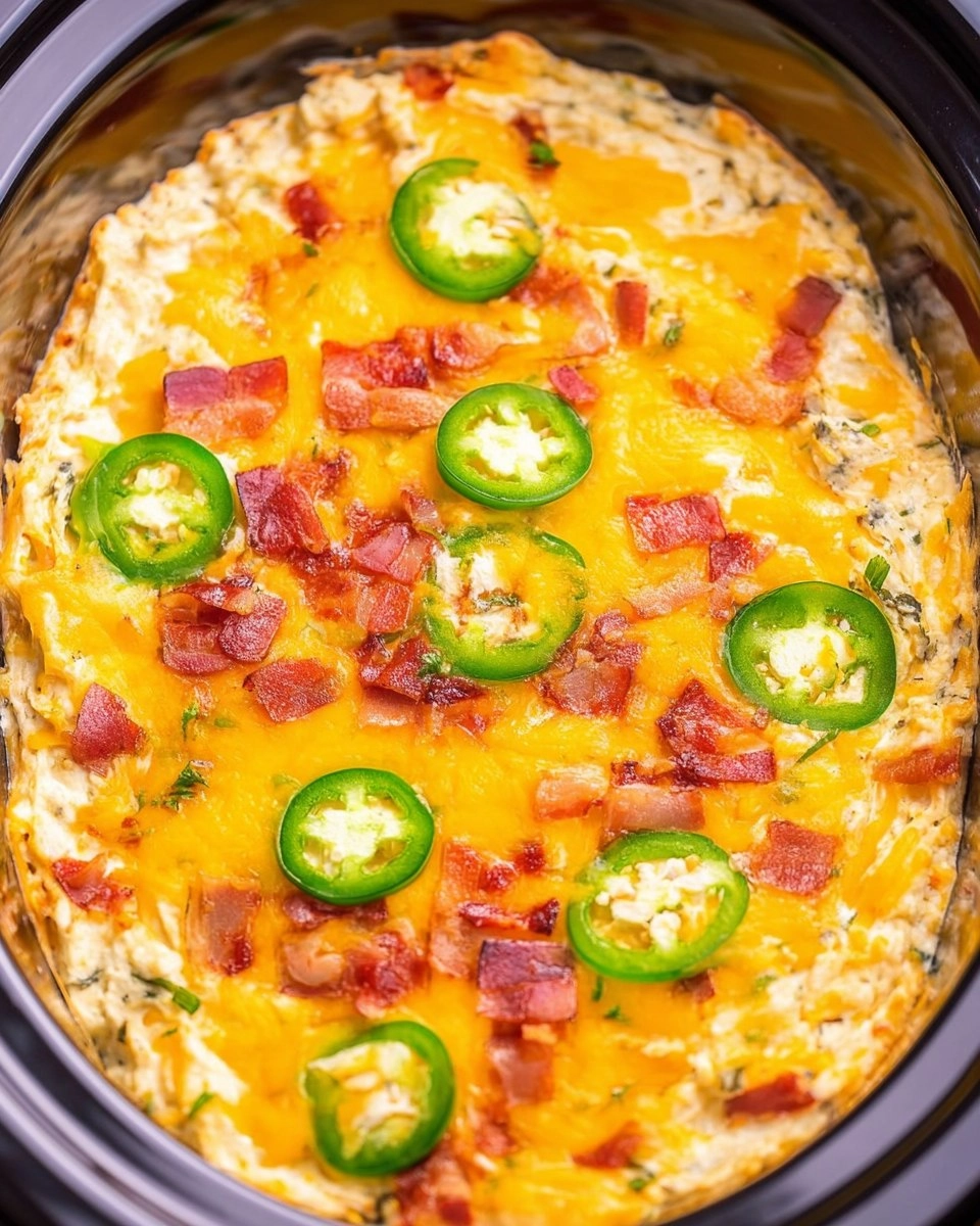 Crock Pot Jalapeno Popper Dip