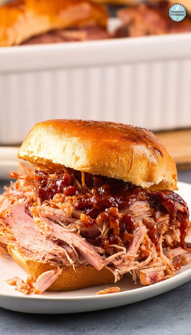 Crock Pot Pulled Ham