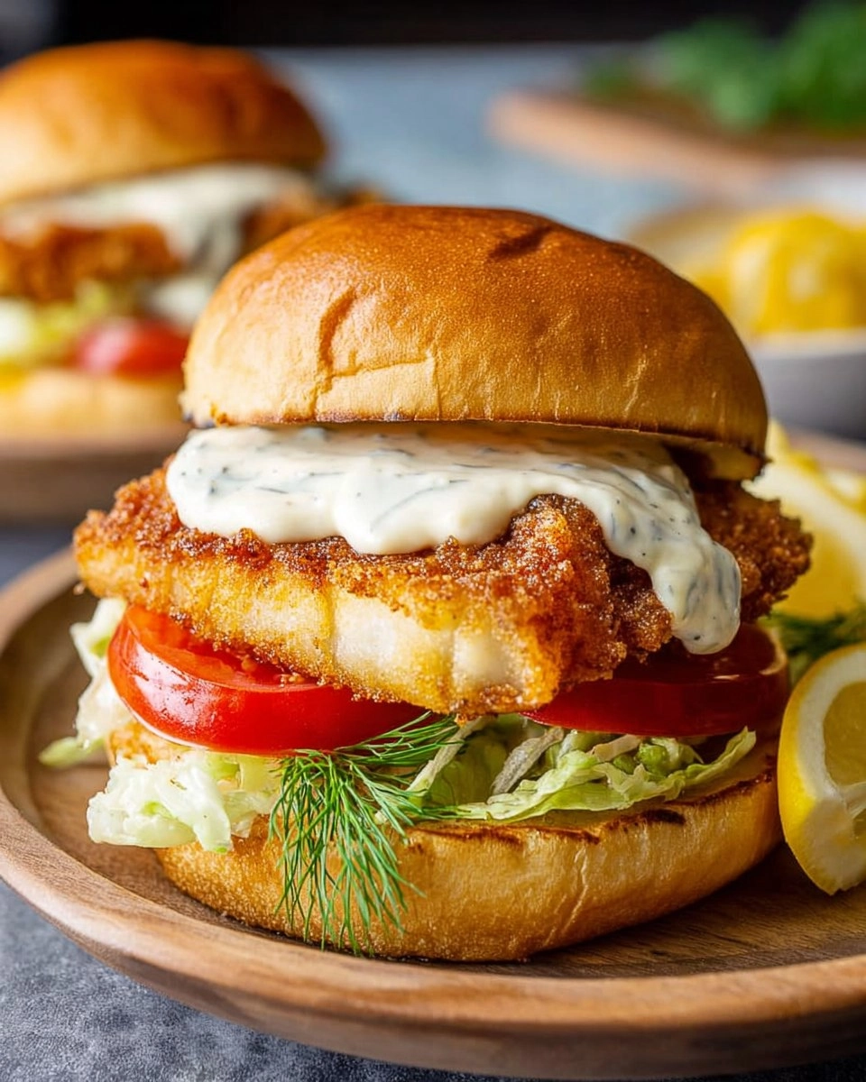 Fried Fish Sandwiches
