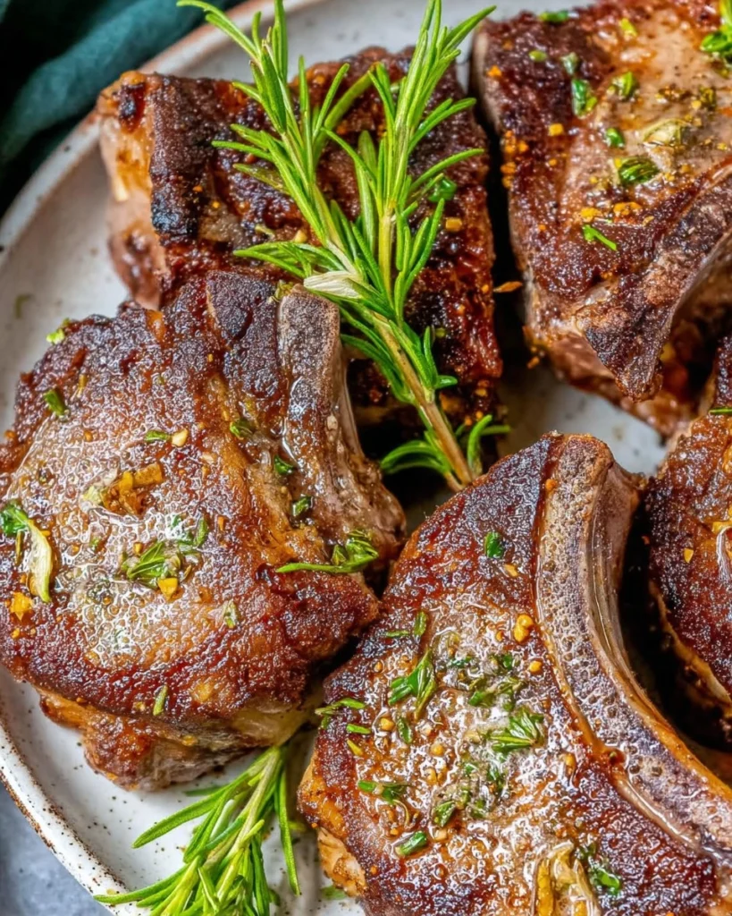 Garlic-Butter-Lamb-Chops-Recipe