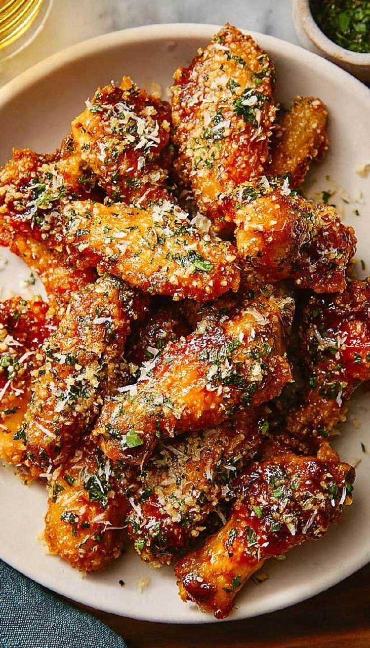 Garlic Parmesan Wings