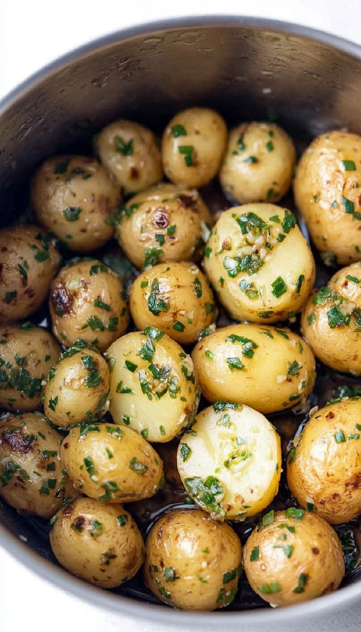 Garlic and Chive Potatoes