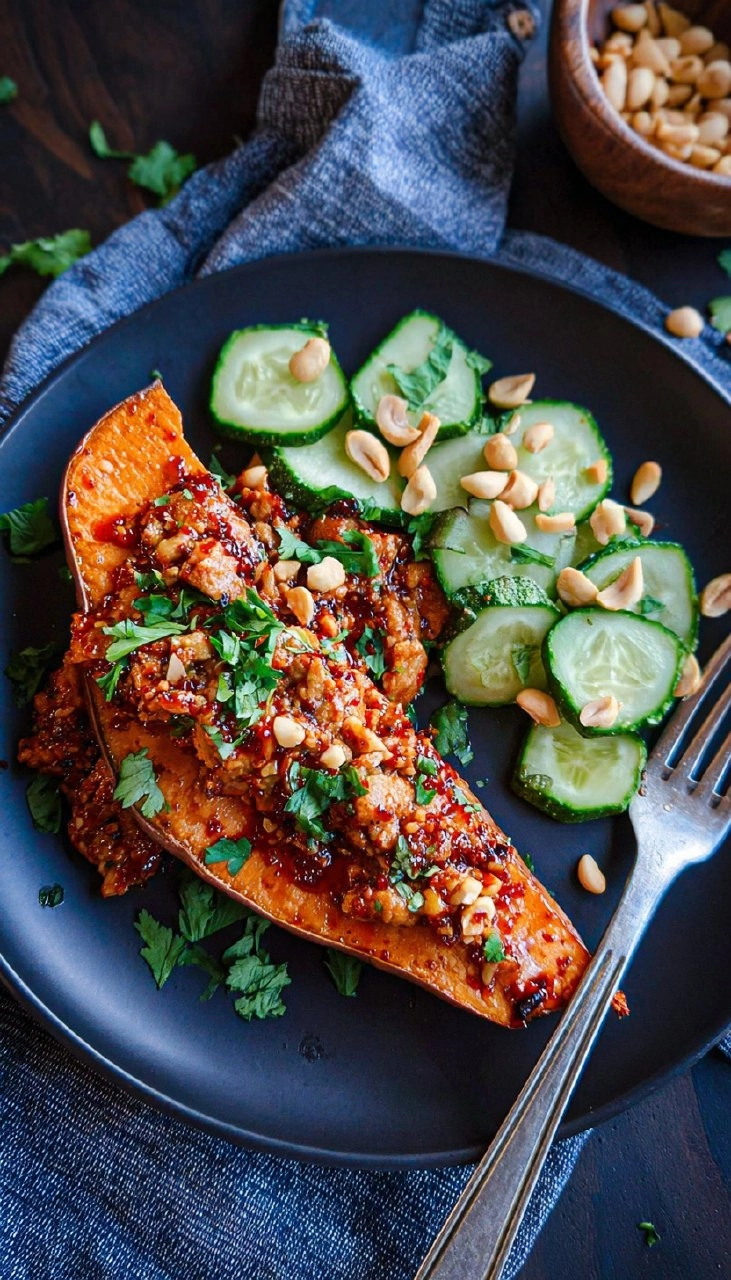 Gochujang Turkey Sweet Potatoes