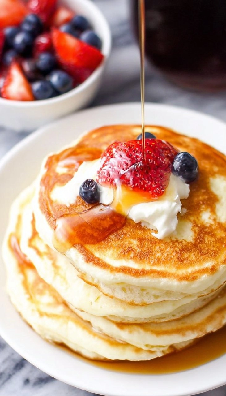 Greek Yogurt Pancakes