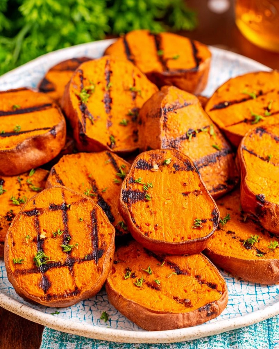 Grilled Sweet Potatoes