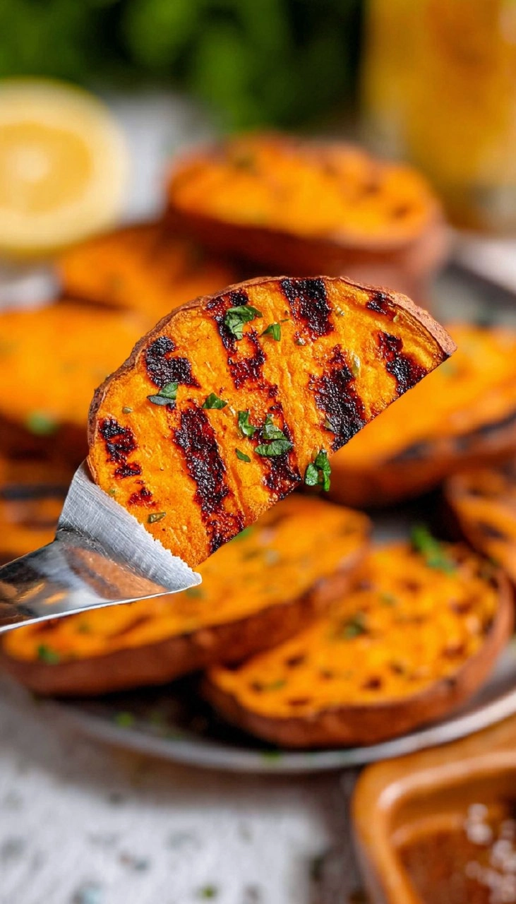 Grilled Sweet Potatoes