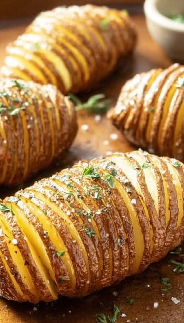 Hasselback Potatoes