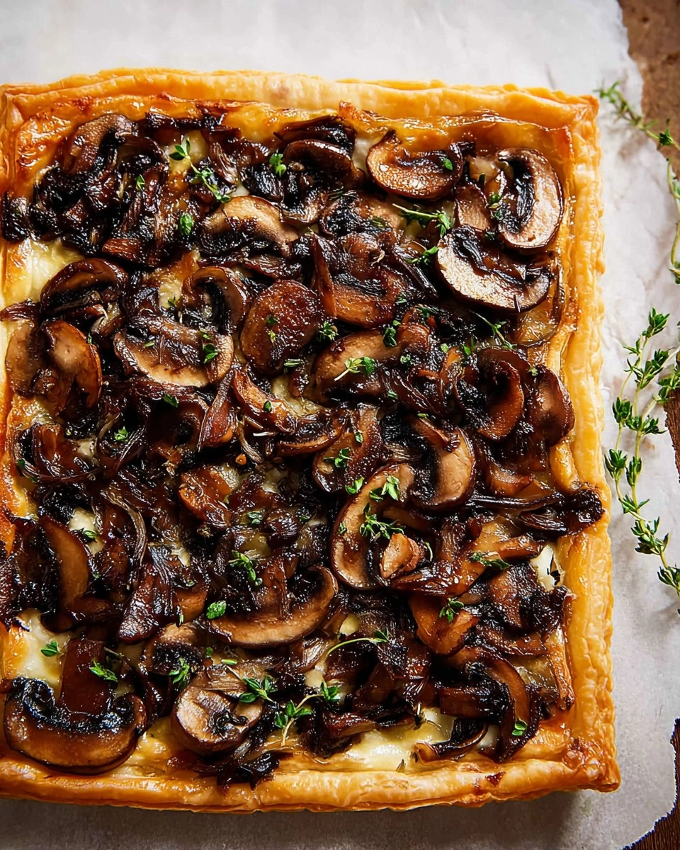 JB's French Mushroom Tart