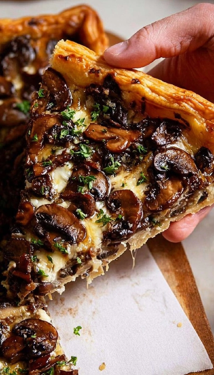 JB's French Mushroom Tart