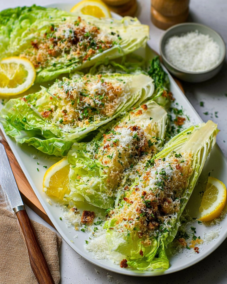 Lemon Parmesan Wedge Salad