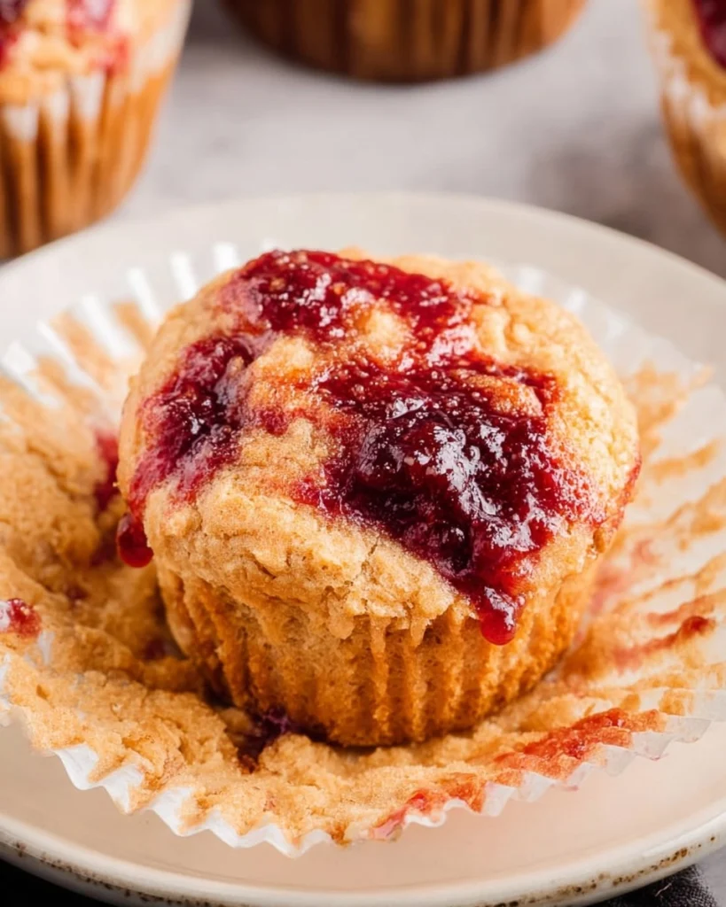 Peanut-Butter-And-Jelly-Muffins-Recipe