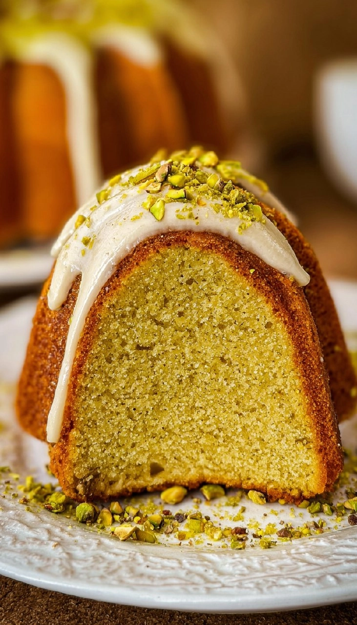 Pistachio Bundt Cake