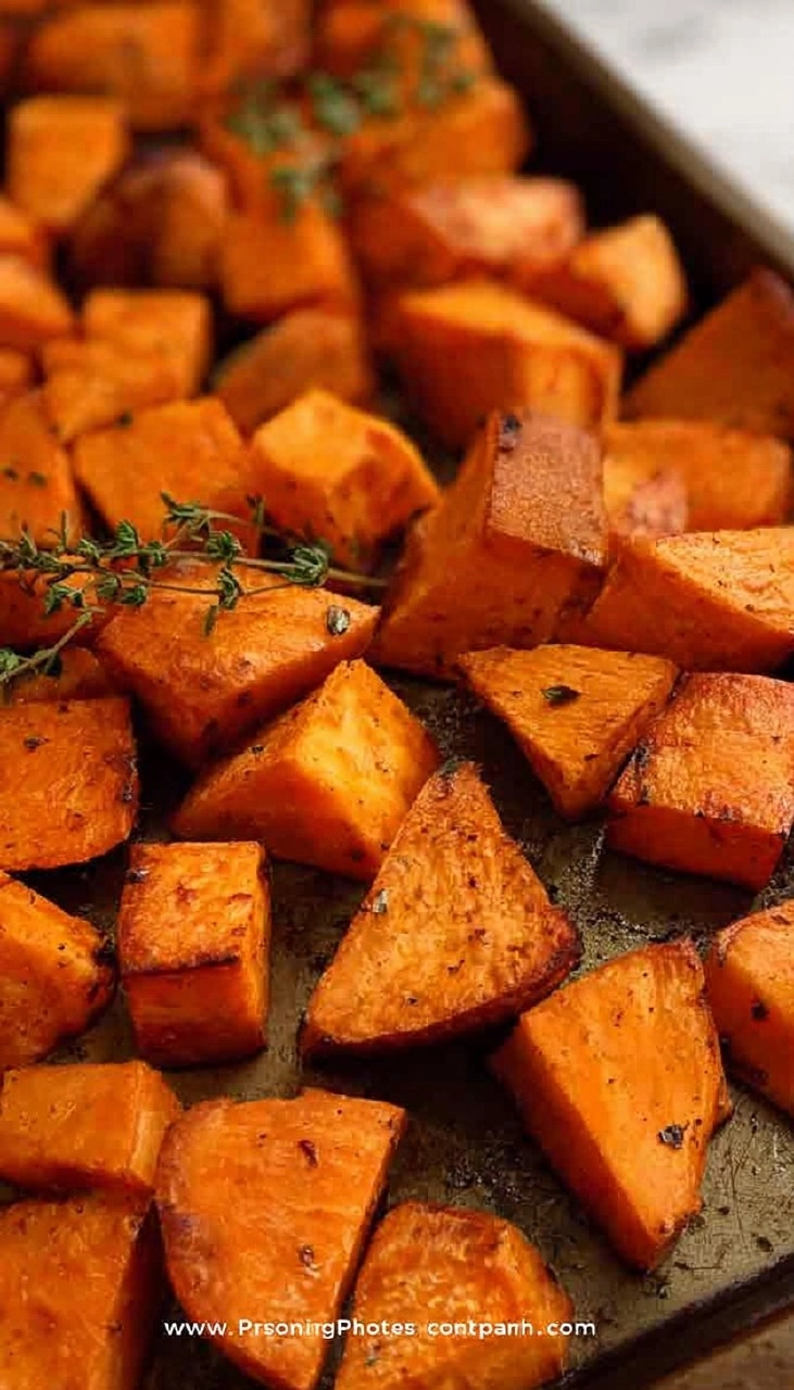 Roasted Sweet Potatoes