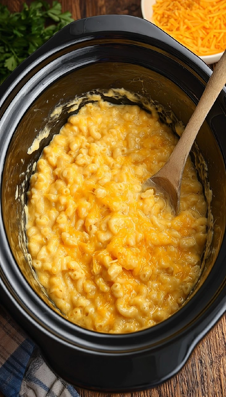 Slow Cooker Mac and Cheese
