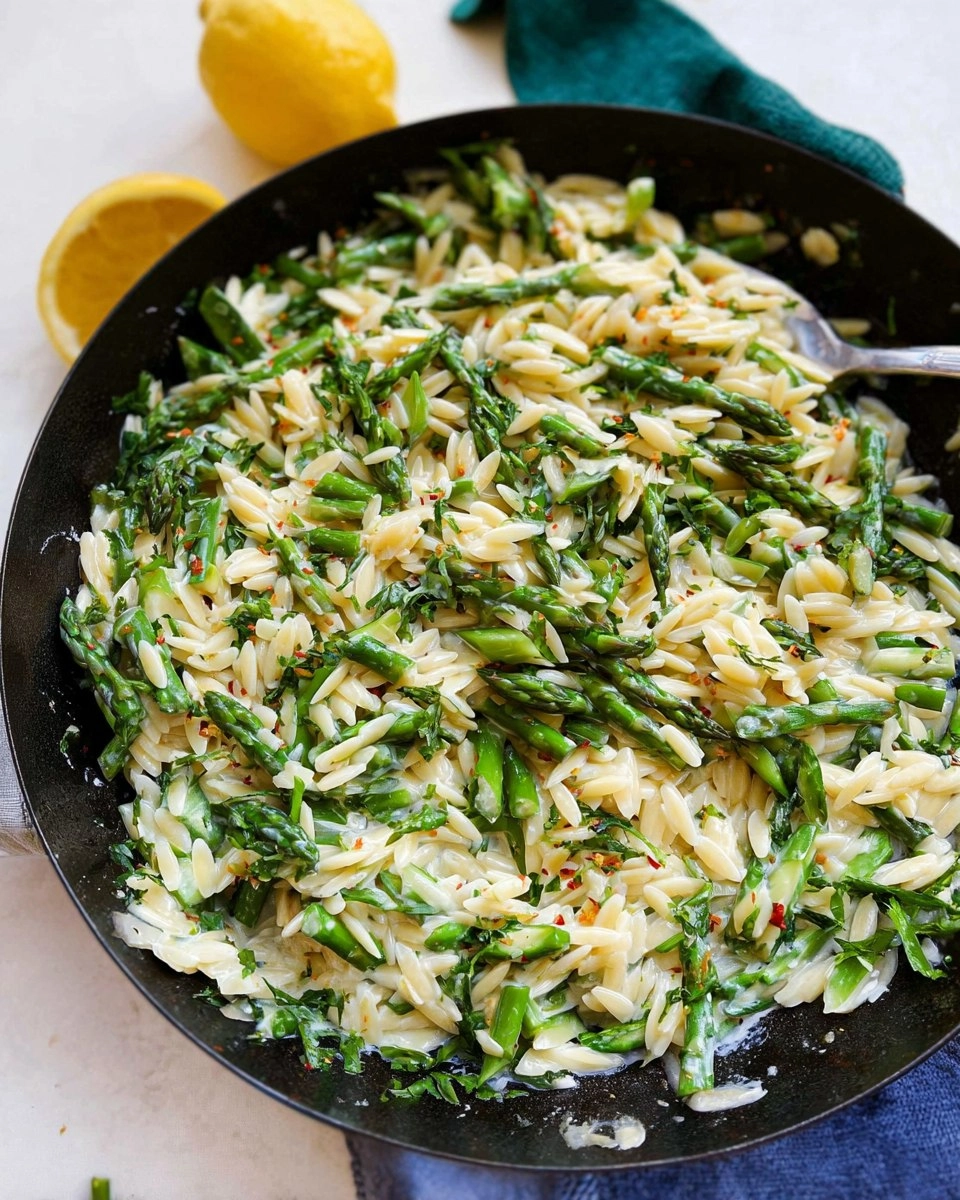 Asparagus Orzo